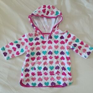 Circo Swim Coverup Heart Pattern